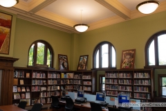 Southeast corner inside the Minneapolis Franklin Library